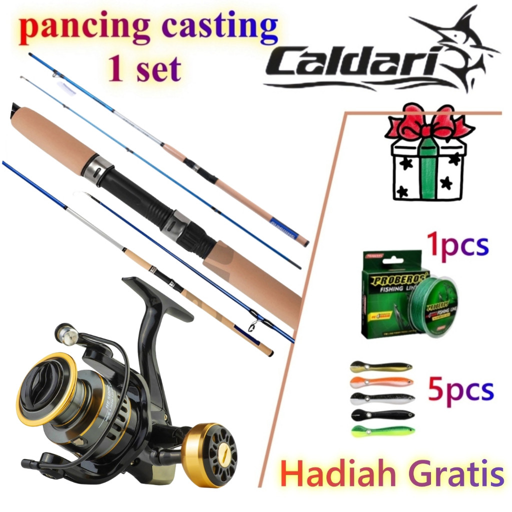 SHIMANO Joran Pancing 1 Set Reel 1000-7000 Metal Power Handle Reel Pancing Series Joran bc 1.8-3.0m