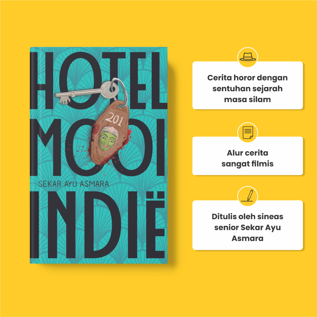 PROMO[Bentang] Buku Novel | Hotel Mooi Indie - Sekar Ayu AsmaraREADY