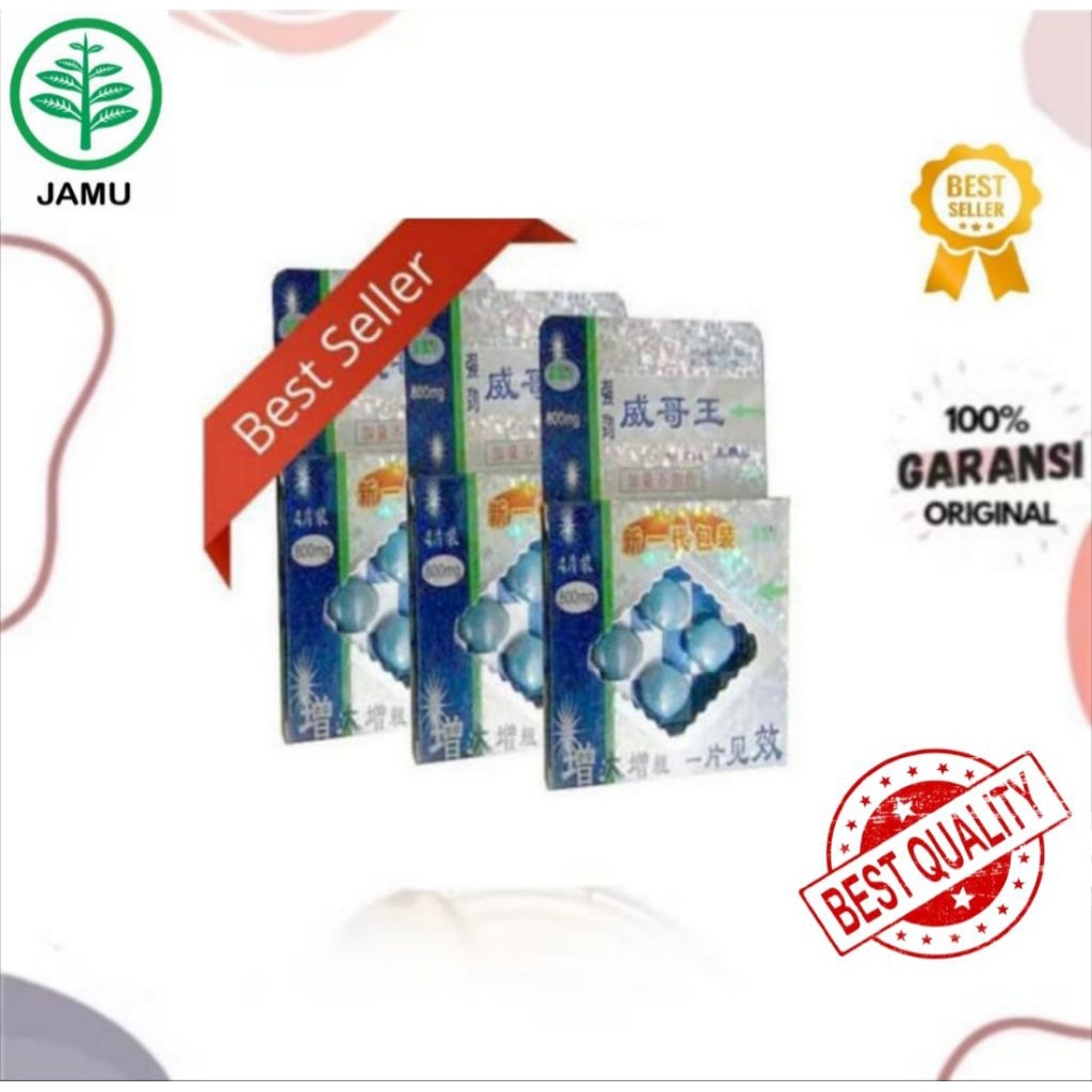 viagra Cina asli original pil biru - viagra cina isi 4 tablet obat kuat pria stamina ampuh Ampuh Man
