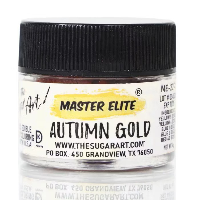 

4 Gr Autumn Gold Master Elite Sugar Art Pewarna Makanan