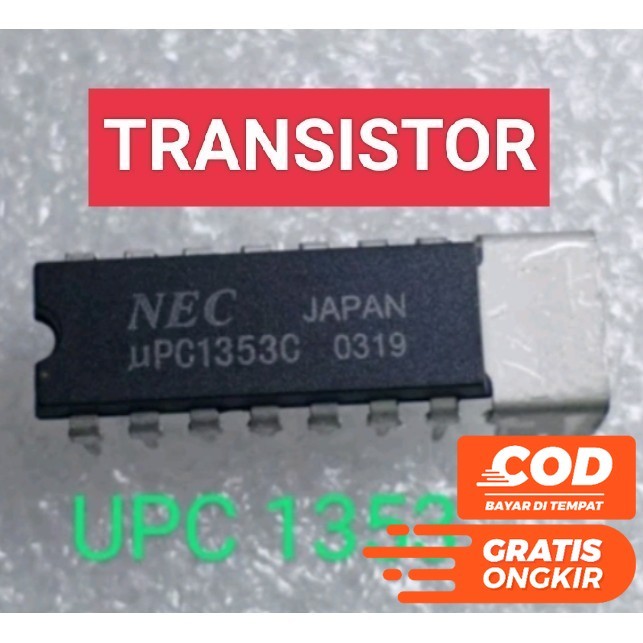 IC UPC1353 TRANSISTOR IC UPC 1353