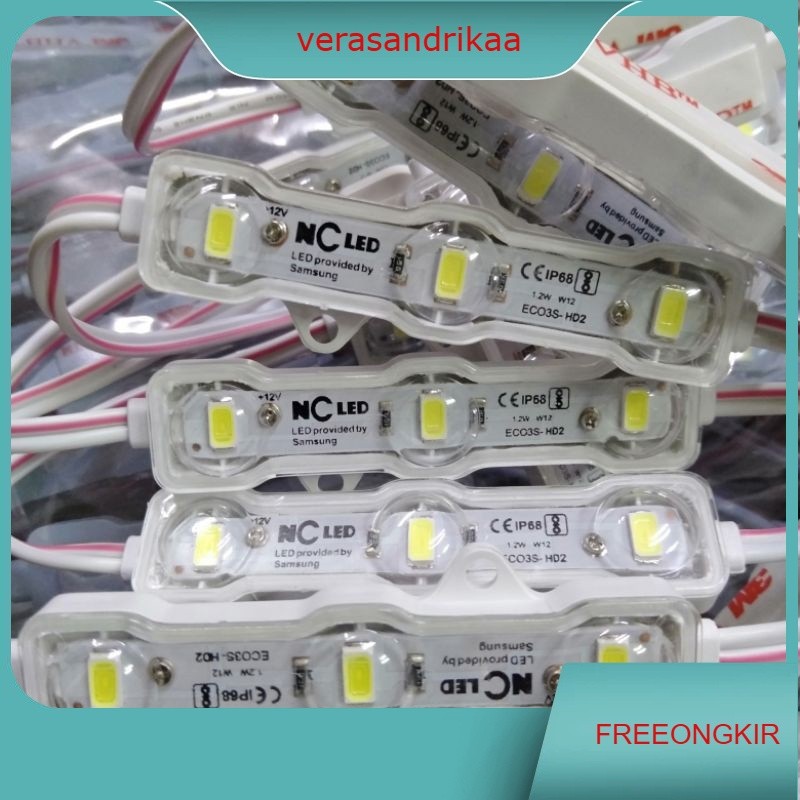 Led Module Samsung NC Mata Besar 5630 1.2W DC 12V (100Pcs)