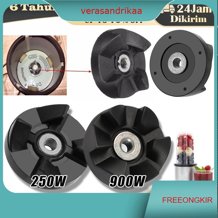 4T/6T Gigi Karet Blender Sharp / Gigi Karet Konektor Blender