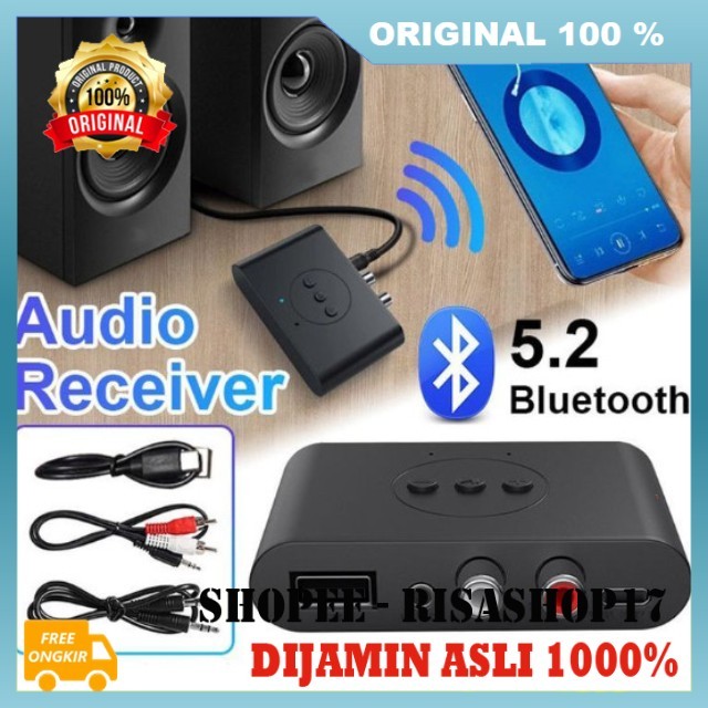 Voce Audio Bluetooth Receiver Audio Bluetooth 5.3 Receiver Adapter NFC 3.5mm 100% ASLI