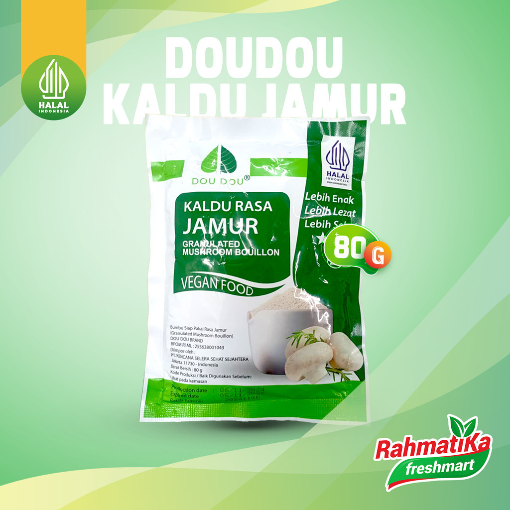 DouDou Kaldu Rasa Jamur / DouDou Mushroom Bouillon 80 Gram