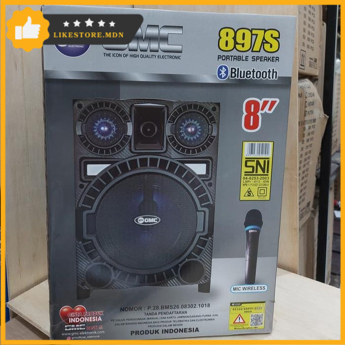 GMC SPEAKER PORTABLE GMC-897 S
