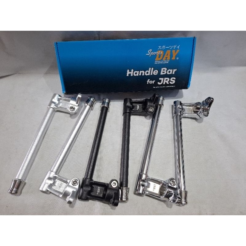 Stang Stir Jepit JRS Set Jalu Stang uk 30 Rx King dan UK 33 Ninja + Peninggi Stang Stanlis