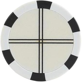 〰Terlaris〰cust3m_mall [Trend Accessories] GOLF BALL MARKER CHIP 40 MM - 01 WHITE