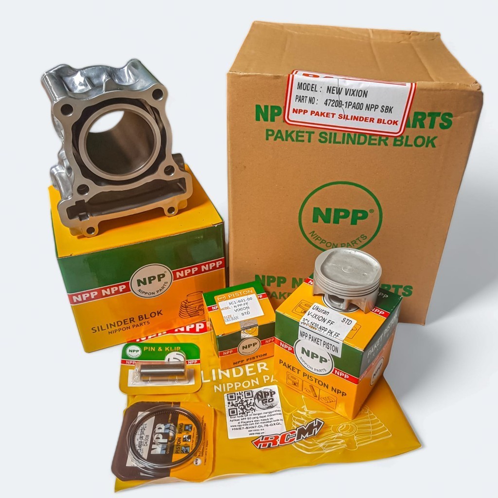 47200-1PA00 SBK PAKET SILINDER CYLINDER CILINDER BORENG BORING BLOK BLOCK SET PISTON SEKER SEHER KIT