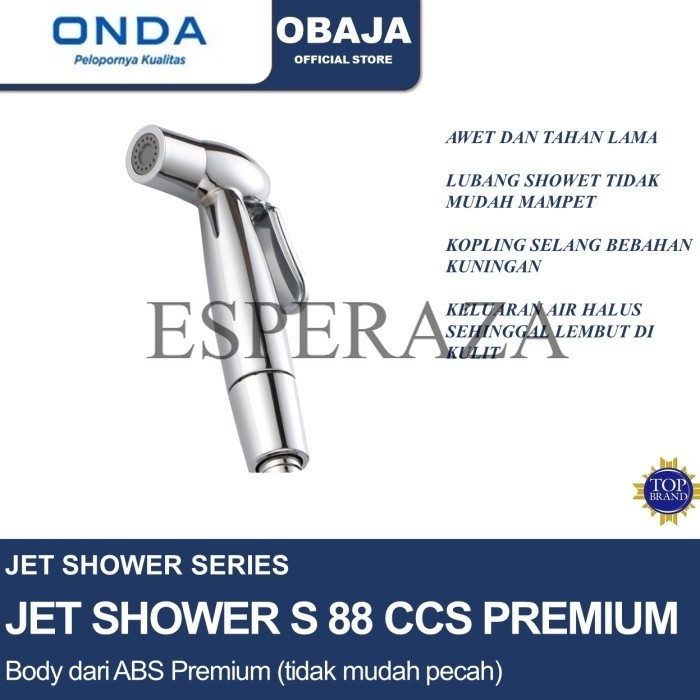 PromoOnda Jet Shower S 88 CCS / Jet Shower Onda / Shower Cebok S 88 CCS Onda