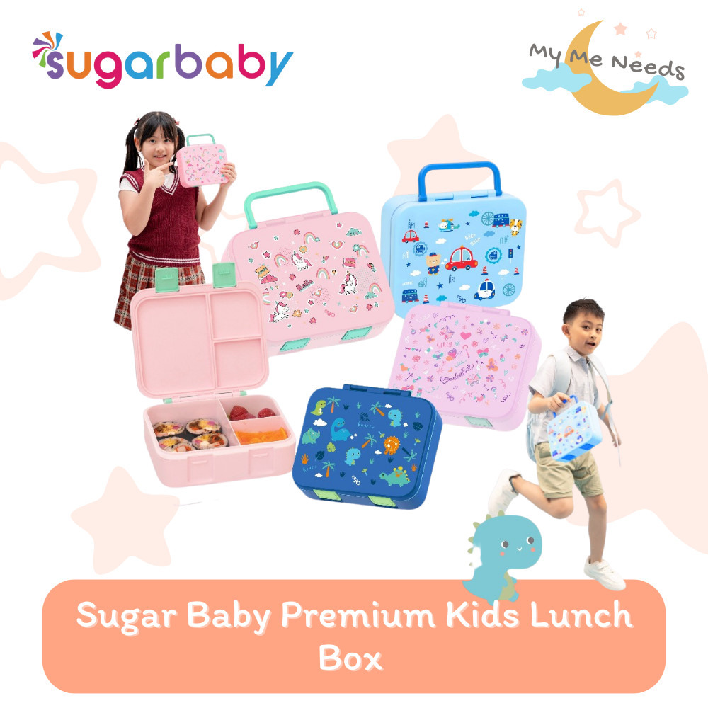 Sugarbaby Lunch Box | Lunch Box Anak | Lunch Box Set Anak | Sugar Baby Premium Kids Lunch Box