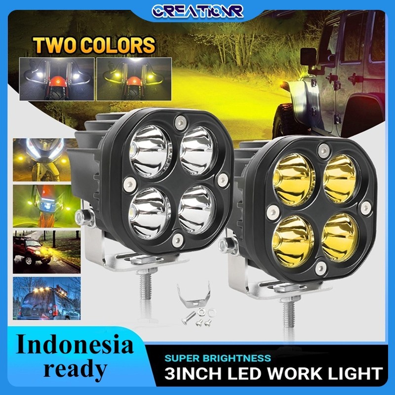 1pcs 40watt truk Lampu Tembak 24 Volt/lampu Sorot 24 Volt/lampu Tembak 12 Volt/lampu Tembak Mata 4