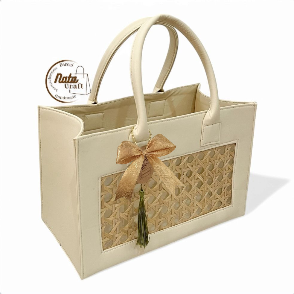 Tas Hampers Anyaman Bambu Besar Tas Keranjang Anyaman Tas Souvenir