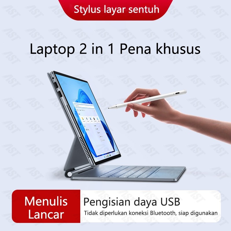 Pena stylus Touchscreen Layer Cocok AST/ASUS/LENOVO Laptop layar sentuh 2-in-1 stilus HP/Pad