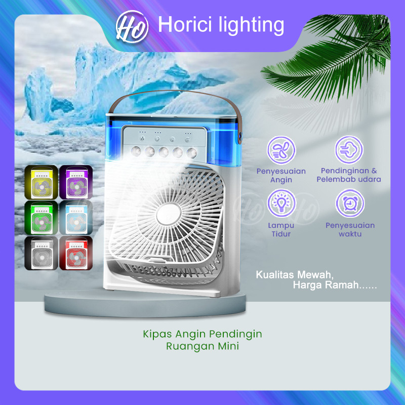 Horici Kipas Angin Ac Mini / Kipas Ac Portable / Kipas Angin Air Coller Pendingin Ruangan