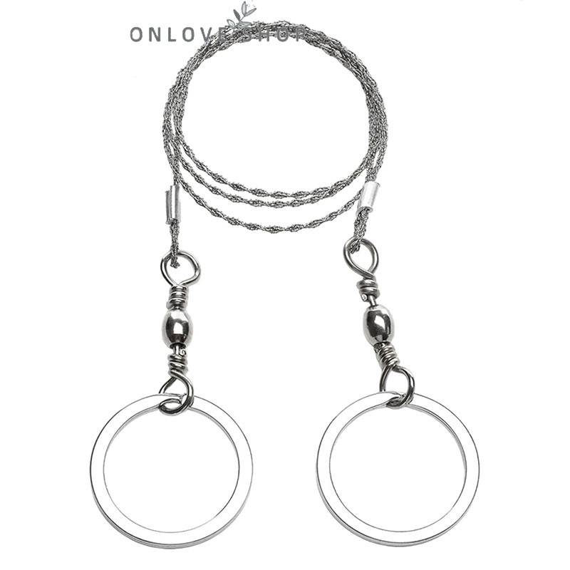 Tangan Menarik Curve Saw /360 Degree Rotating Outdoor Sports Chain Saw /Wire Saw Rope ONLOVE