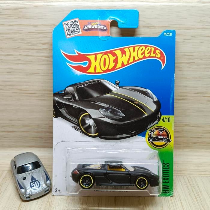 hot wheels porsche carrera gt hitam SWO86