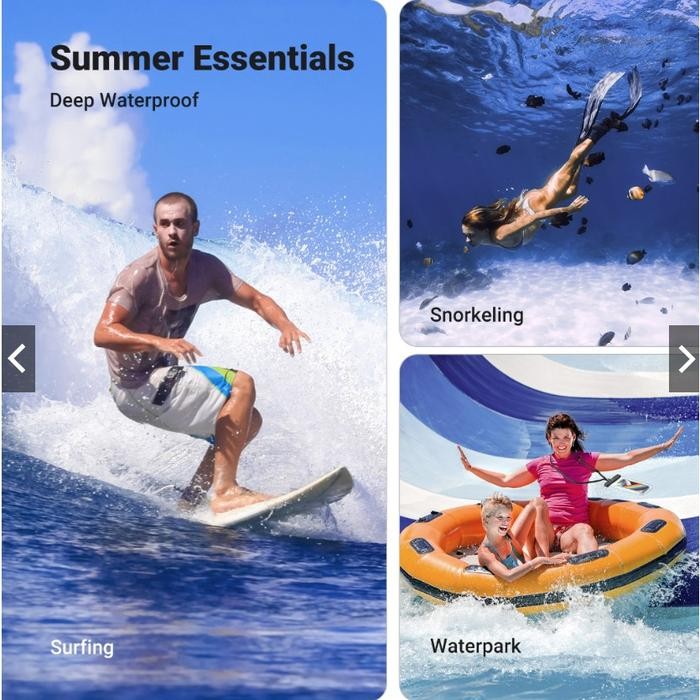 UGREEN Phone Case Sarung Pelindung HP Waterproof Multifungsi Kantong HP Anti Air Max 6.7 inch Untuk 