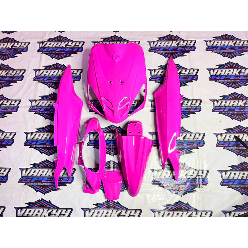 cover bodi halus mio sporty/smile warna pink magenta