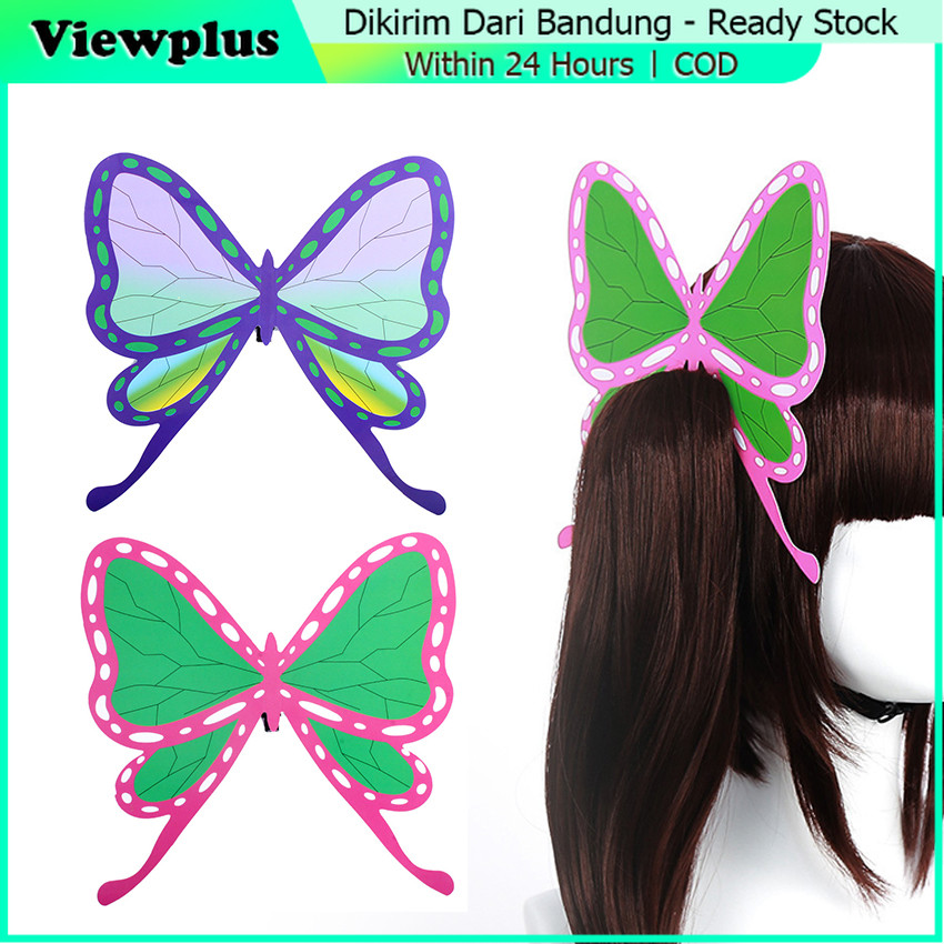 Jepit Shinobu Kochou / Jepit Kanae Kochou Hairclip Cosplay - Shinobu Kochou Hairclip Cosplay