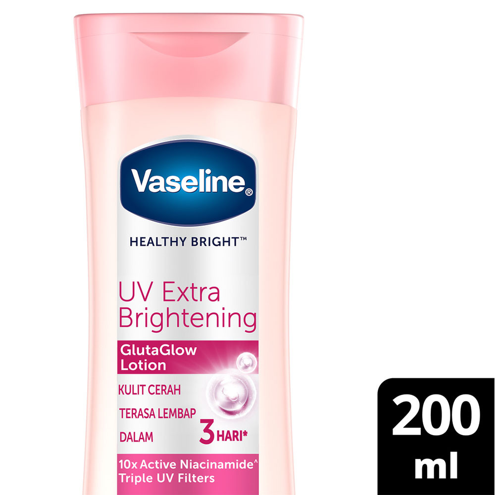 VASELINE BODY LOTION HEALTHY BRIGHT UV EXTRA BRIGHT 200mL