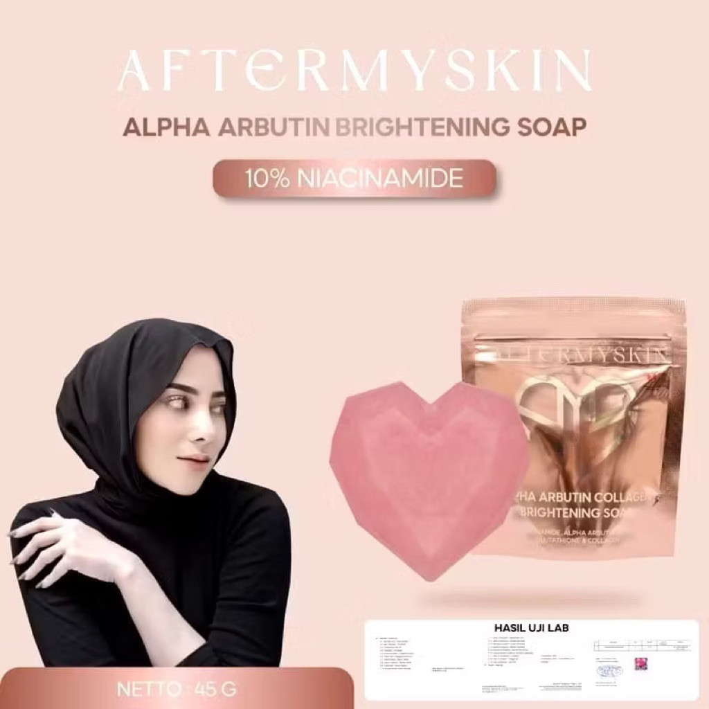 AFTERMYSKIN Alpha Arbutin Brightening Soap