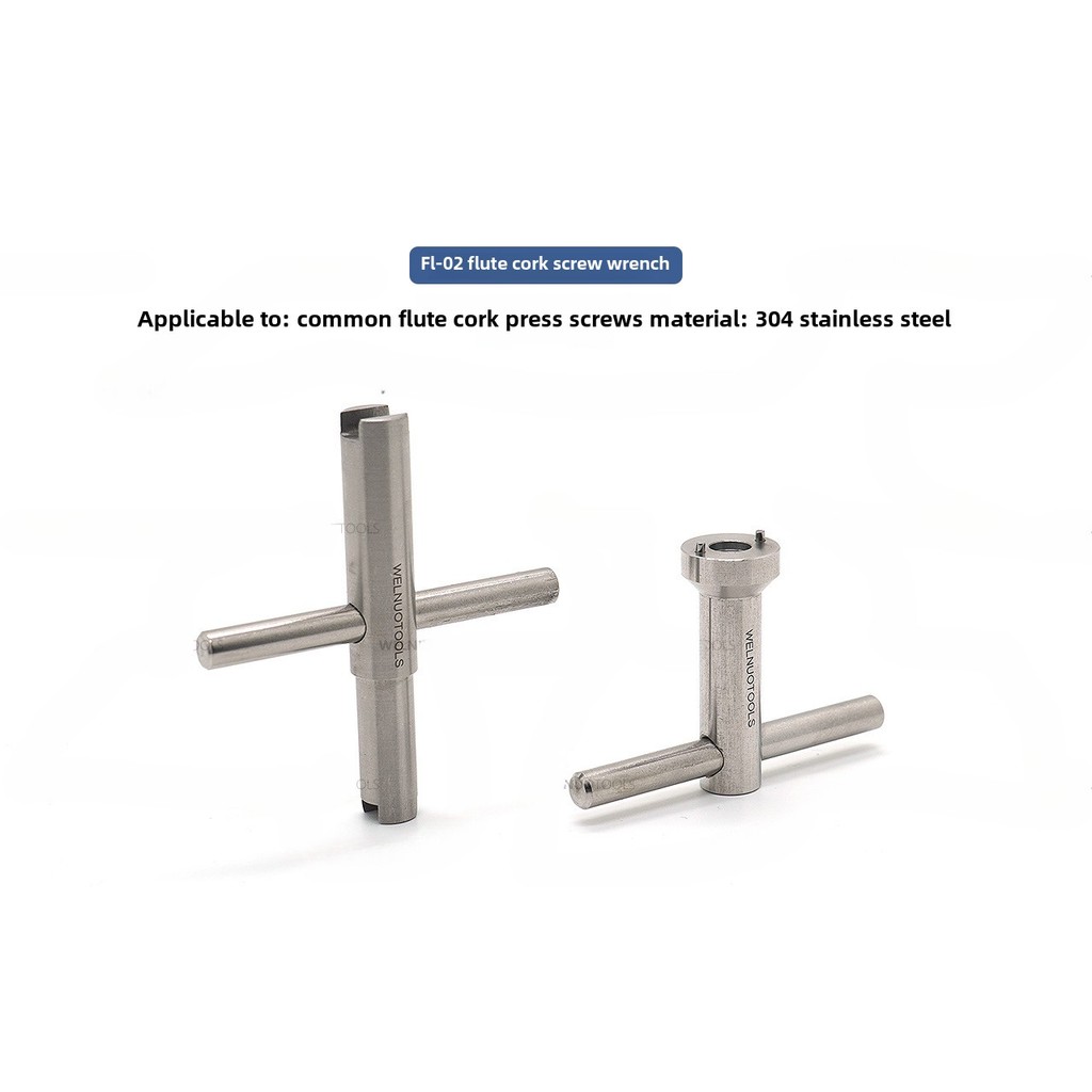Flute repair tool flute cork thread wrench flute repair tool tablet screw removal special