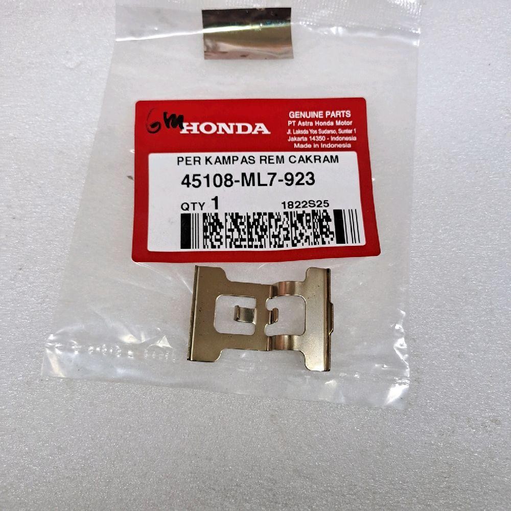Per kampas rem cakram bekalang supra x 125, blade 125 tiger revo original  45108-ML7-923