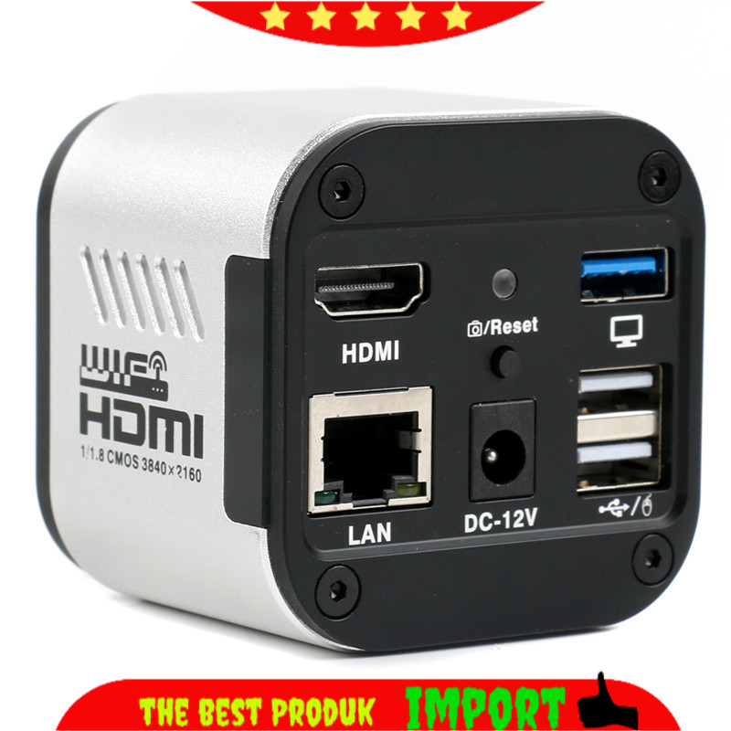 PROMO 4K 1080P UHD LAN WIFI6 USB2.0 USB3.0 Video Microscope Camera Measurement Sony IMX334 For Phone