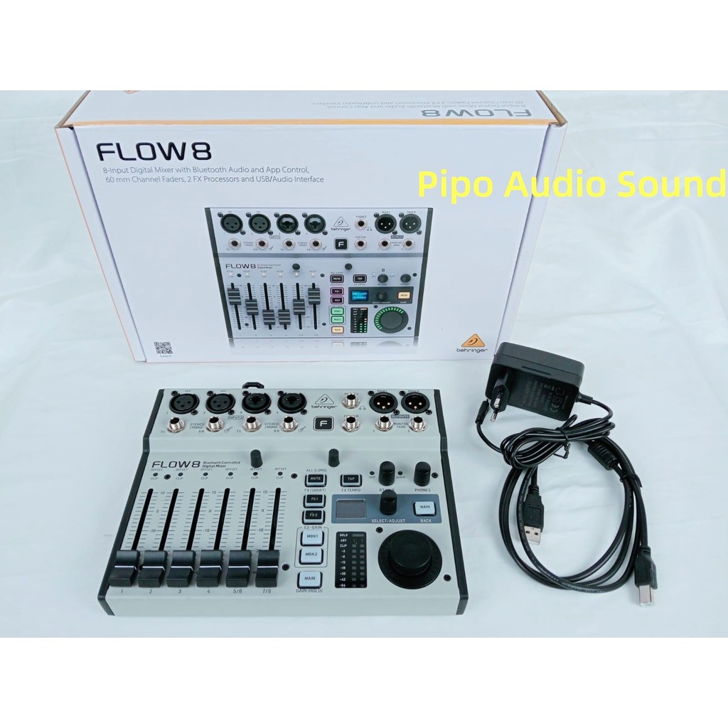 MIXER DIGITAL BEHRINGER FLOW 8 MIXER MULTI TRACK WITH BLUETOOTH FLOW8 flow 8