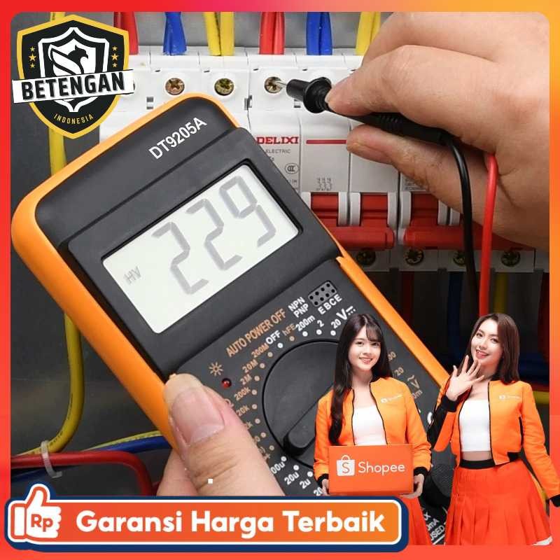 RICHMETERS Pocket Size Digital Multimeter - DT9205A