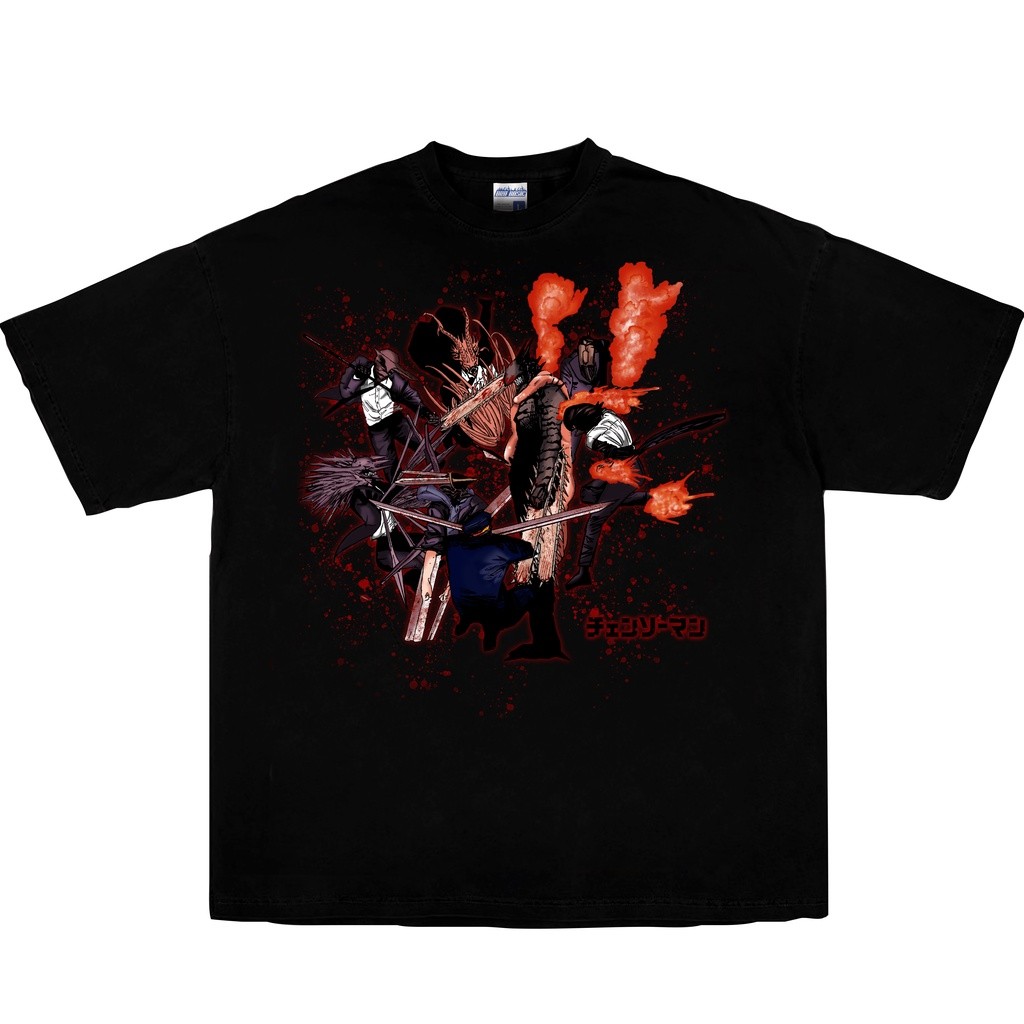 (COD) Chainsawman “vs Weapon Devils” Bootleg Anime tee