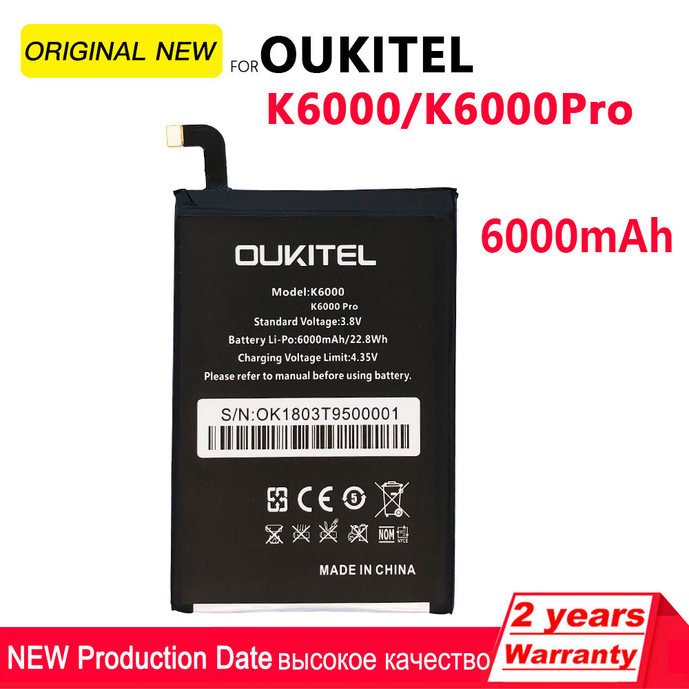 Genuine For Oukitel S73 WP5/K3 Plus/K6/K7/K10/K5000/K6000/K10000/K10000 Max/K10000 Pro/U16  U18 WP2 