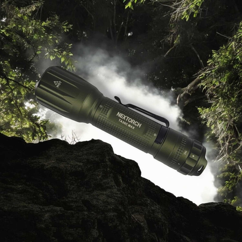 NEXTORCH Senter LED CREE XHP50D-HI Tactical IPX8 3000 Lumens - TA30C MAX - Tinari