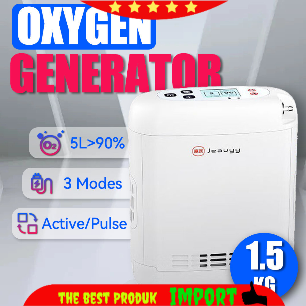 PROMO Home Portable  Oxygen Concentrator 1L-5L Rechargeable Lithium Battery Oxygen Concentrator Elde