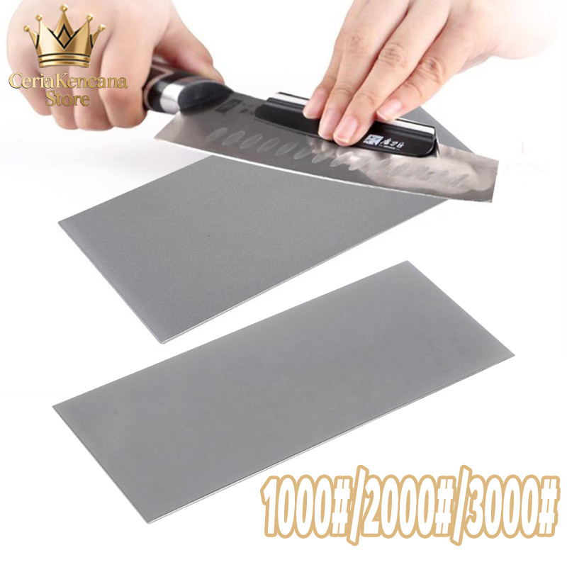 Diamond Sharpening Plate Grinding Blades, Batu Asah Poles 2000#/1000#/3000# Pelat Penggilingan Berli