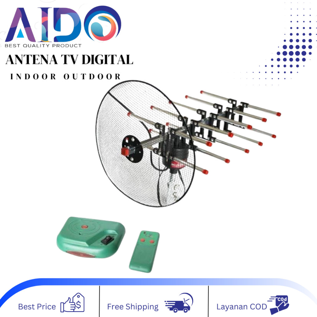 Antena Parabola Tv Mini Outdoor / Antena tv remote + booster Antena TV Digital Remot outdoor indoor