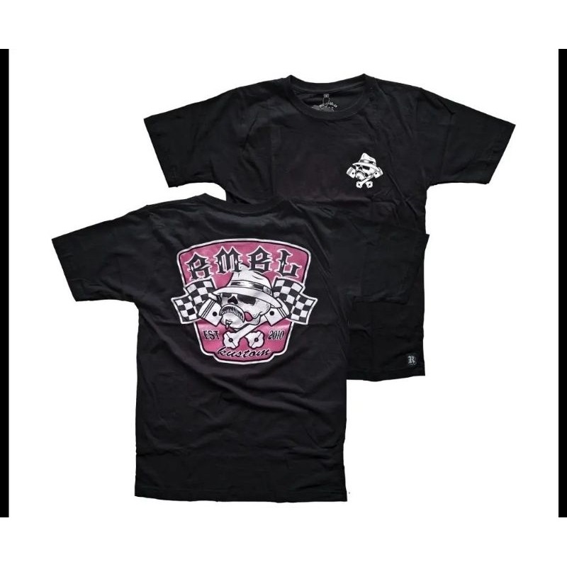 (COD) KAOS RUMBLE TS KSTMLG  BK / RUMBLE ORIGINAL / LOCAL BRAND / KONVEKSI KAOS / KAOS KEREN / BRAND