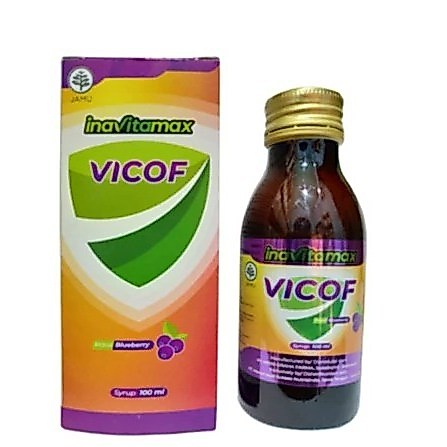INAVITAMAX VICOF : OBAT BATUK HERBAL 100 ML / mengatasi batuk, pilek, radang tenggorokan