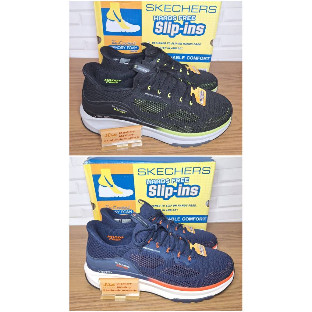 ORIGINAL SALE 70% SEPATU SKECHERS GO RUN 7.0/VERTEX CREWSER 220646/233079 MEN