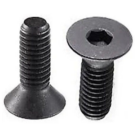 5PCS BAUT JF L M5 BAJA HITAM/BAUT COUTERSUNK DRAT HALUS PAKAI KUNCI L3 MURAH AWET