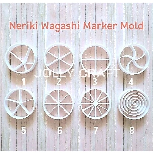 Cetakan kue Cookie Mold NERIKI WAGASHI MOLD dijual satuan
