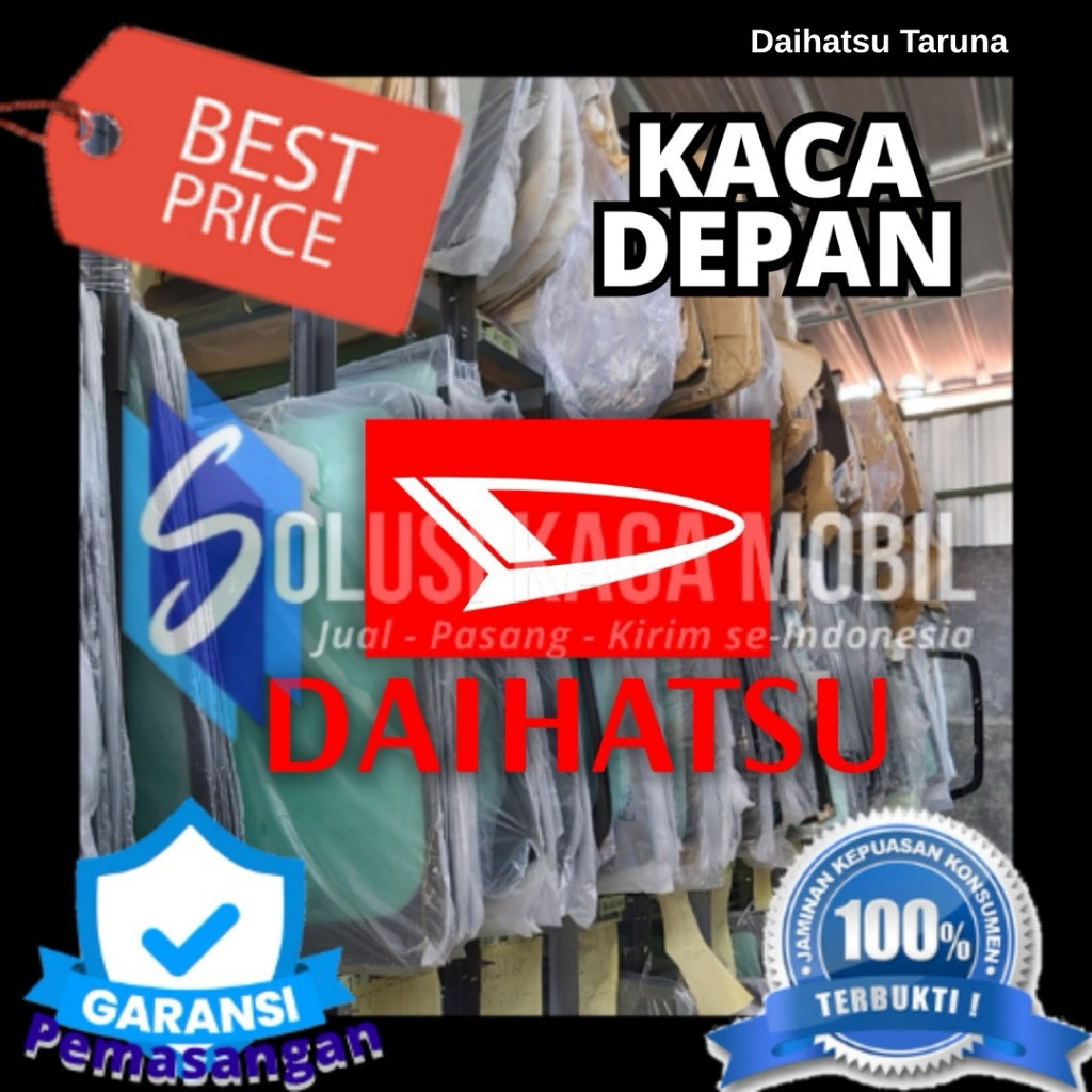 Kaca Depan Mobil Daihatsu Taruna Laminated OEM