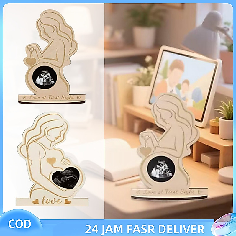 1pcs Frame Foto Usg Bayi Hiasan Kerajinan Bingkai Foto Usg Hadiah Untuk Ibu Hamil