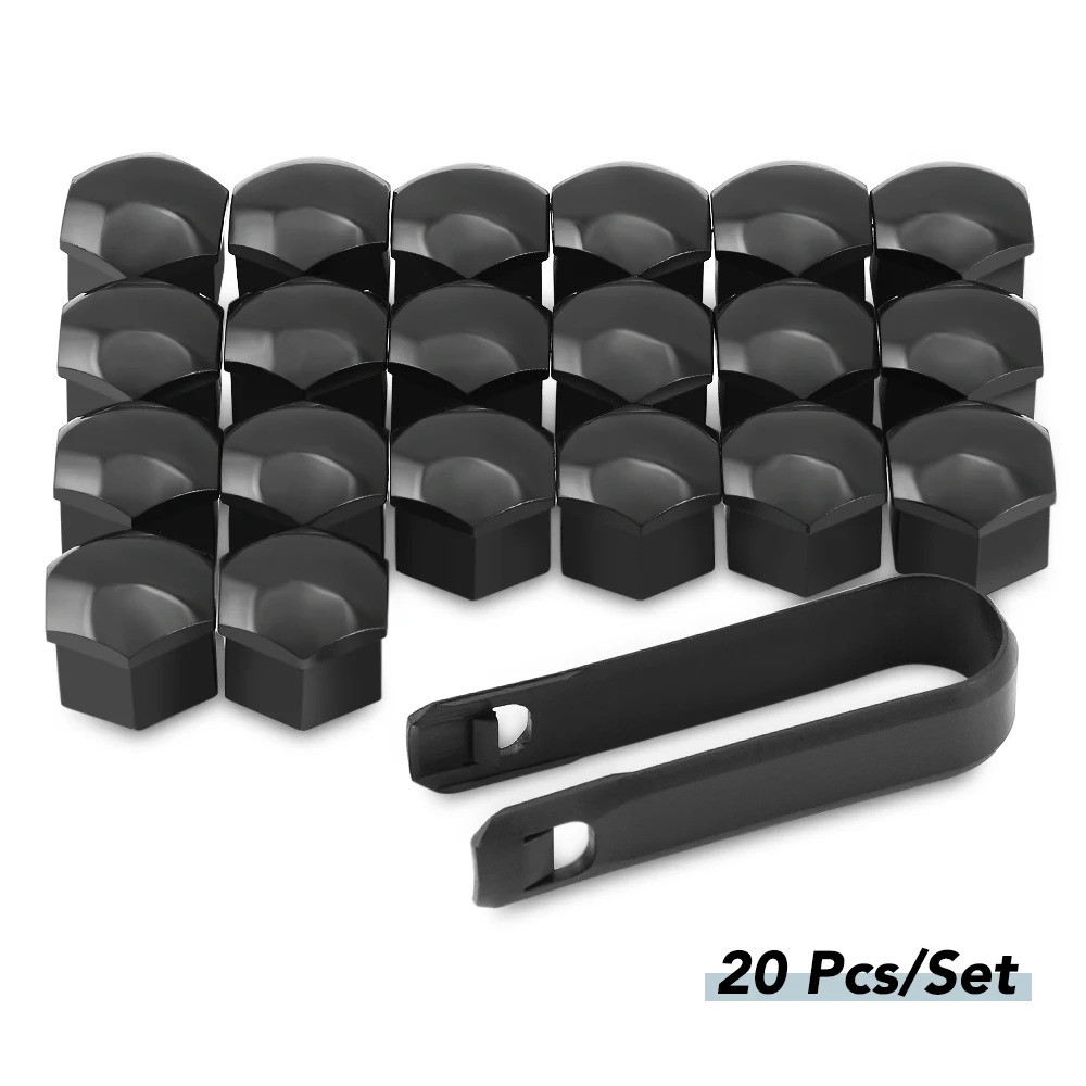 Tutup Pelindung Mur Roda Mobil 17mm, Aksesoris untuk Mercedes Benz W211 W203 W204 W124 AMG W202 W212