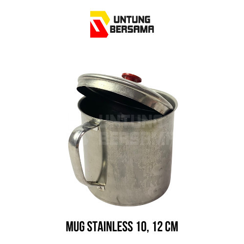 [FB] MUG STAINLESS 10 CM / MUG MINUMAN