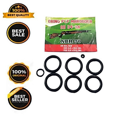 Sil set oring set marouder NBR 70 od 34 - 38 / seal oring premium