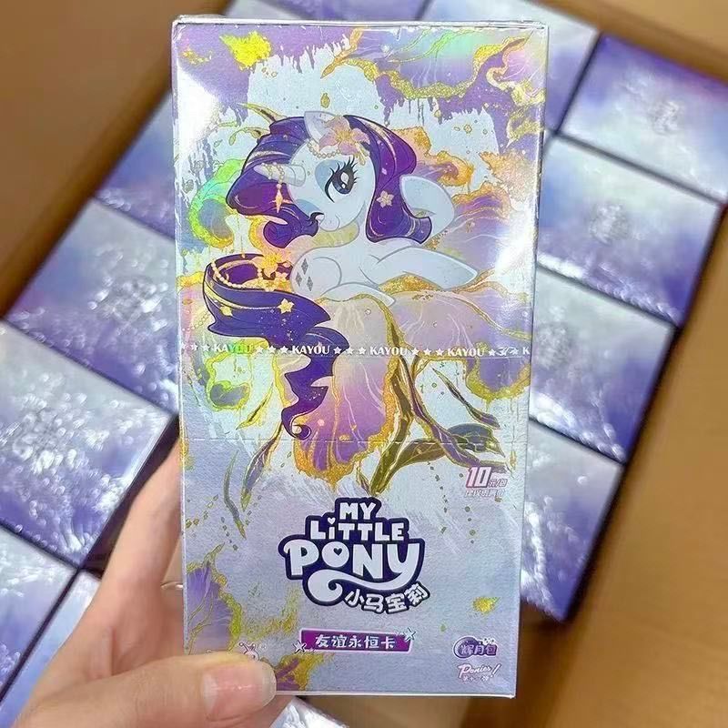 Paket Kartu My Little Pony Glowing Moon No.11 Kotak Lengkap SC Fluttershy Pinkie Pie ZR Kartu SGR La