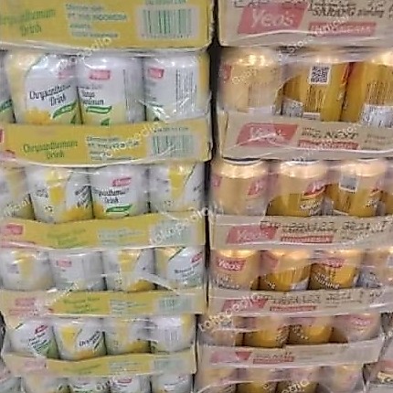 YEOS minuman Per Dus 300ml ( isi 24 ) Krisantemum Teh Bunga CHRYSANTHEMUM / KUNDUR/ CINCAU/SOYA kale