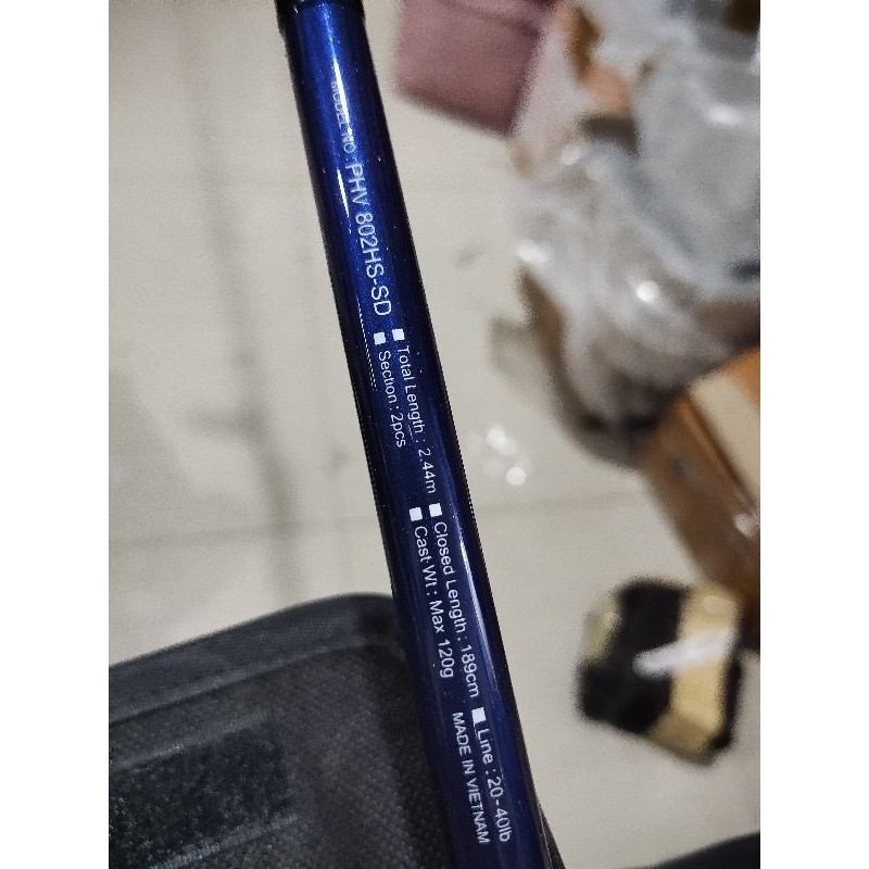 joran daiwa phantom versatile 210 atau 240 joran laut